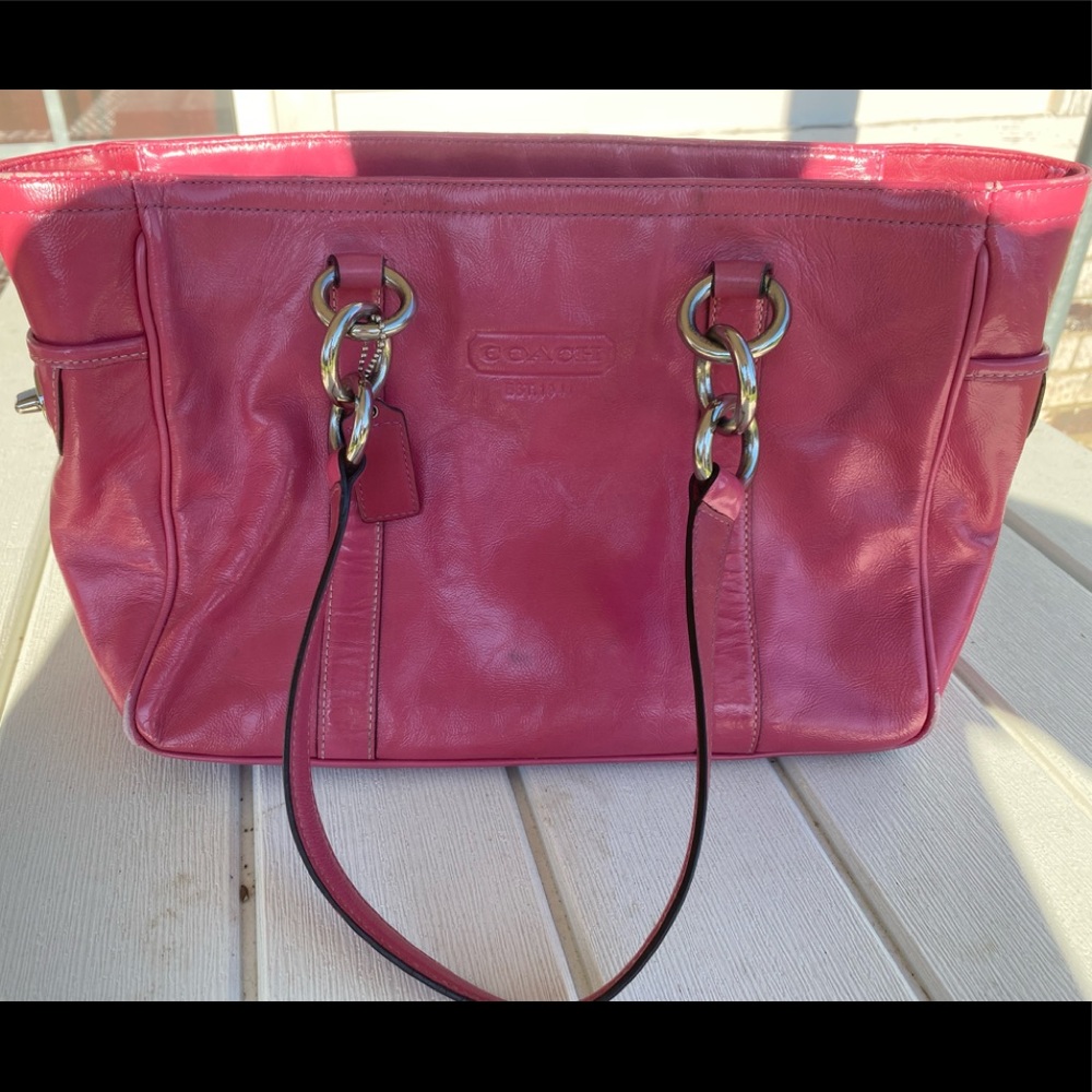 Pink Coach purse